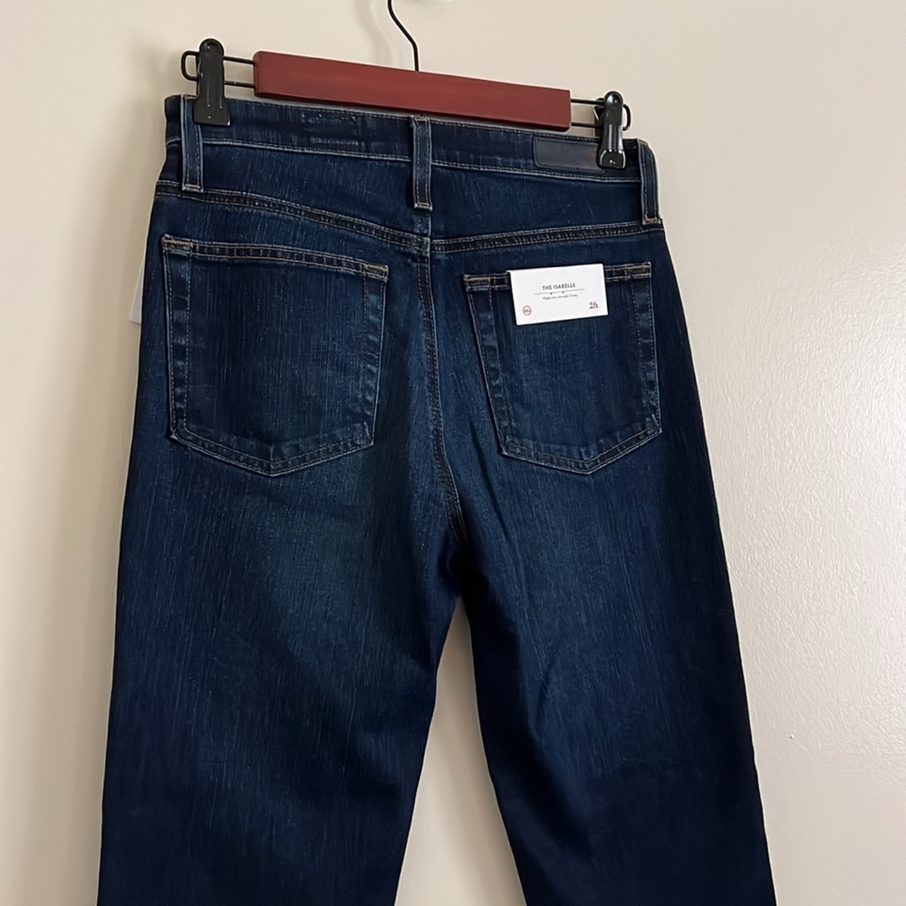 π AG Adriano Goldschmidt Dark Wash Denim Jeans - Picture 8 of 16